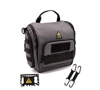 T.O.M HORIZONS Trousse de Toilette Tactique pour Homme, Extra Large, résistante à l'eau, à Suspendre, Plusieurs Compartiments et Options de Rangement, kit Dopp pour Accessoires de Toilette,
