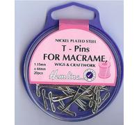 t-pins pour macramé, perruques et loisirs créatifs