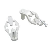 T Post Gate Hinges Set 2Pieces Accessoire En Acier De Jauge Lourde Avec 5/8 Pouces Posts Pour La Clôture Clôture Jardin À Usage Agricole