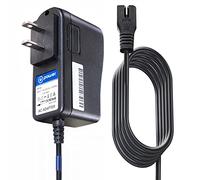 T POWER Chargeur à 2 broches pour Kokido XTROVAC 410 220 320 330 XTROVAC410 XTROJET330 XTROJET320 Aspirateur à feuilles aspirantes modèle EV40 Balayeuse à main Adaptateur AC DC Classe 2 Alimentation