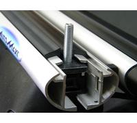 T - profilé EF (rainures) - Adaptateur pour barres à rainures en T - Inter Pack