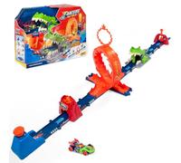 T-racers Boîte Magique De Mélange Et De Race De Volcanosaurus
