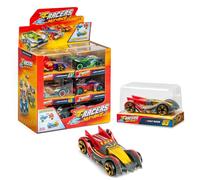 T-Racers Mix'N Race Collection de 12 Voitures à Collectionner, Chaque Voiture démontable en Deux Parties avec pièces interchangeables, Collection 1 sur 2