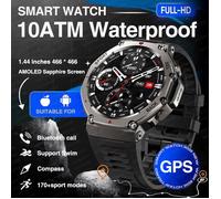 T-Rex 3 GPS Smartwatch 2025 étanche 10ATM AMOLED boussole altimètre pour Xiaomi outdoor aventure extrême