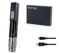 T-Rex Ambition Hunter Sans Fil Machine À ¿Er Stylo Kit 2000mah Batterie Au Lithium Alimentation Led Numérique Pour L'art Corporel - Type Mèche