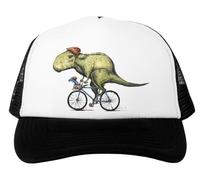T Rex Bikers Faire du Vélo Casquette De Baseball Unisexe pour Enfant, Chapeau Classique