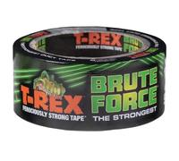 T-Rex Tape Ruban adhésif Gaffa Brute Force – Haute performance, Dos imperméable 48 mm x 9,1 m Noir