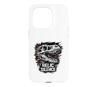 T-Rex Crâne Relic of Silence Dinosaure Fossil Squelette Coque pour iPhone 15 Pro