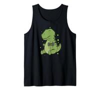 T-Rex Dino avec haltères Fait du Fitness Débardeur