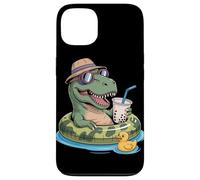 T-Rex Dinosaure Boba Perle Thé au Lait Tyrannosaurus Rex Coque pour iPhone 13
