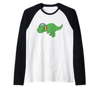 T-Rex Dinosaure Casque antibruit pour autisme Manche Raglan