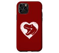 T-Rex Dinosaure Cœur Saint-Valentin Garçons Enfants Préhistoire Coque pour iPhone 11 Pro