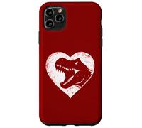 T-Rex Dinosaure Cœur Saint-Valentin Garçons Enfants Préhistoire Coque pour iPhone 11 Pro Max