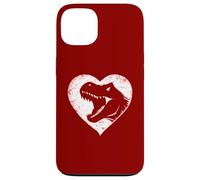T-Rex Dinosaure Cœur Saint-Valentin Garçons Enfants Préhistoire Coque pour iPhone 13