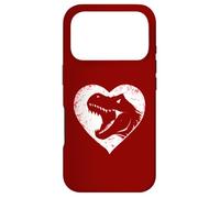 T-Rex Dinosaure Cœur Saint-Valentin Garçons Enfants Préhistoire Coque pour iPhone 17 Pro