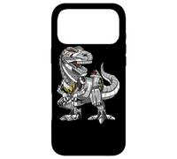 T-Rex Dinosaure Robot Science Fiction Enfants Garçons Coque pour iPhone 17 Pro Max
