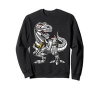 T-Rex Dinosaure Robot Science Fiction Enfants Garçons Sweatshirt