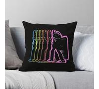 T. Rex Electric Warrior Taie d'oreiller carrée Polyester Lin Velours Creative Zip Décoratif Taie d'oreiller Canapé Housse de coussin