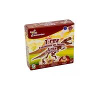 T-Rex Excavation de Fossiles 13 pieces et livret educatif 36 pages - Kit Fouilles - Dinosaure a deterrer - Jeu archeologie 6 ans