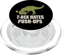 T-Rex Hate Push Ups T Rex Push-Up Gym Workout PopSockets PopGrip pour MagSafe