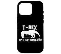 T-Rex n'aime Pas Les Pompes - Dino Punny Funny Workout Coque pour iPhone 16 Pro