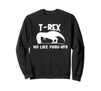 T-Rex n'aime Pas Les Pompes - Dino Punny Funny Workout Sweatshirt