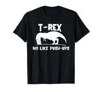 T-Rex n'aime Pas Les Pompes - Dino Punny Funny Workout T-Shirt