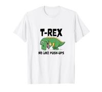 T-Rex n'aime Pas Les Pompes - Dino Punny Funny Workout T-Shirt