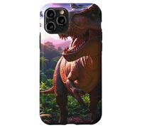T-rex on the Hunt Dinosaure Coque pour iPhone 11 Pro