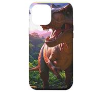 T-rex on the Hunt Dinosaure Coque pour iPhone 12 Pro Max