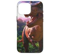 T-rex on the Hunt Dinosaure Coque pour iPhone 16 Pro Max