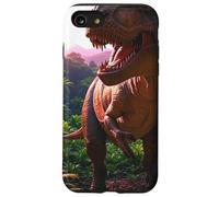 T-rex on the Hunt Dinosaure Coque pour iPhone SE (2020) / 7 / 8