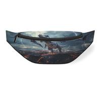 T-rex Sac banane dinosaure pour femmes, hommes, enfants, filles, garçons, sac banane pour voyage, sport, course à pied, couleur, M, Organiseur de sac