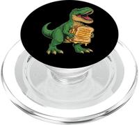 T-Rex Sandwich Au Fromage Grillé PopSockets PopGrip pour MagSafe