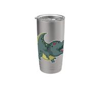 T Rex Screams in the Primeval Times Gobelet isotherme en acier inoxydable double paroi