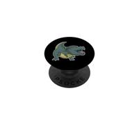 T Rex Screams in The Primeval Times PopSockets PopGrip Adhésif