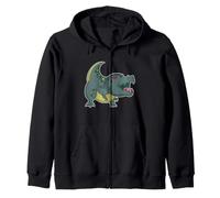 T Rex Screams in The Primeval Times Sweat à Capuche