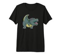 T Rex Screams in The Primeval Times T-Shirt Haut de Gamme