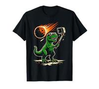 T-Rex Selfie Graphique Fantaisie Homme Femme Enfant Dinosaure Drôle T-Shirt
