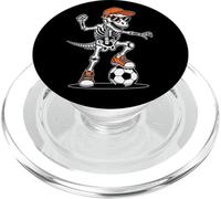 T-Rex Squelette Soccer - Costume d'halloween Effrayant PopSockets PopGrip pour MagSafe