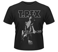 T Rex T Shirt Marc Bolan Glam Mens Rock Tee Black XL