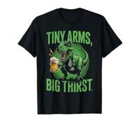T-Rex Tiny Arms Big Thirst Funny Dinosaur Beer Blague T-Shirt