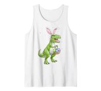 T-Rex Tyrannosaure Rex Dino Œufs de Lapin Oreilles de Lapin Mignon Débardeur
