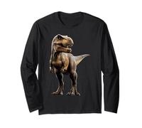 T-Rex Tyrannosaurus Rex Dinosaure J'aime Les Dinos Dino Manche Longue