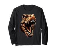 T-Rex Tyrannosaurus Rex Dinosaure J'aime Les Dinos Dino Manche Longue