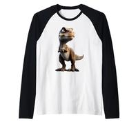 T-Rex Tyrannosaurus Rex Dinosaure J'aime Les Dinos Dino Manche Raglan