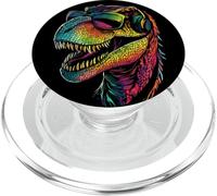 T-Rex Tyrannosaurus Rex Dinosaure J'aime Les Dinos Dino PopSockets PopGrip pour MagSafe
