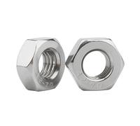T-Schrauben 5/10/ 20/ 50pcs M1 .2 .4 .6 M2 .5 M3 M4 M5 M6 M8 304 écrou hexagonal en acier inoxydable DIN934 pour fente d'extrusion(M3.0 x50pcs)