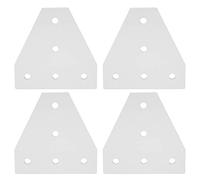 T Shape Joining Plate 203040 | 5 - Hole Aluminum Alloy Joint Bracket for 2020/3030 / 4040 Profiles | CNC Router / 3D Printer/Robot Frame Building (4040T type)