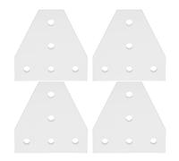 T Shape Joining Plate 203040 | 5 - Hole Aluminum Alloy Joint Bracket for 2020/3030 / 4040 Profiles | CNC Router / 3D Printer/Robot Frame Building (2020T Model)